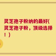 灵芝孢子粉纳的最好(灵芝孢子粉，顶级选择！)