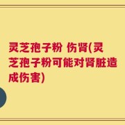 灵芝孢子粉 伤肾(灵芝孢子粉可能对肾脏造成伤害)