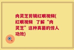 肉灵芝剪辑红眼视频(红眼视频  了解“肉灵芝”这种真菌的惊人功效)