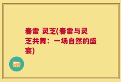 春雷 灵芝(春雷与灵芝共舞：一场自然的盛宴)