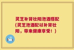灵芝补肾壮阳泡酒搭配(灵芝泡酒配以补肾壮阳，带来健康享受！)