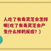 人吃了有毒灵芝会怎样呢(吃了有毒灵芝会产生什么样的反应？)