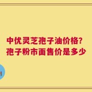 中优灵芝孢子油价格？孢子粉市面售价是多少
