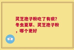 灵芝孢子粉吃了有痰？冬虫夏草、灵芝孢子粉，哪个更好