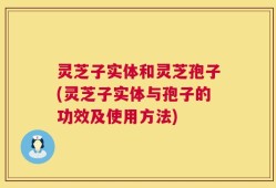 灵芝子实体和灵芝孢子(灵芝子实体与孢子的功效及使用方法)
