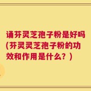 诵芬灵芝孢子粉是好吗(芬灵灵芝孢子粉的功效和作用是什么？)