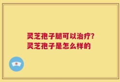 灵芝孢子腿可以治疗？灵芝孢子是怎么样的