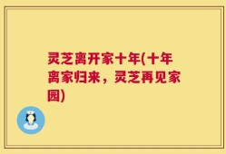 灵芝离开家十年(十年离家归来，灵芝再见家园)