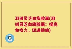 羽绒灵芝白旗胶囊(羽绒灵芝白旗胶囊：提高免疫力，促进健康)