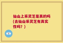 仙山上采灵芝是真的吗(去仙山采灵芝有真实性吗？)