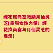 缠花岚尚宫激励月仙灵芝(重燃女性力量！缠花岚尚宫与月仙灵芝的启示)