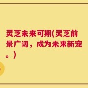灵芝未来可期(灵芝前景广阔，成为未来新宠。)