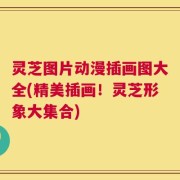 灵芝图片动漫插画图大全(精美插画！灵芝形象大集合)