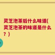 灵芝泡茶后什么味道(灵芝泡茶的味道是什么？)