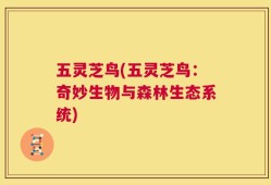 五灵芝鸟(五灵芝鸟：奇妙生物与森林生态系统)