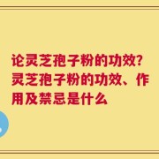 论灵芝孢子粉的功效？灵芝孢子粉的功效、作用及禁忌是什么