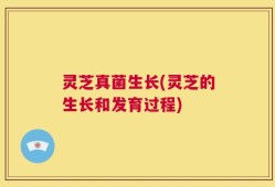 灵芝真菌生长(灵芝的生长和发育过程)