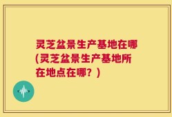 灵芝盆景生产基地在哪(灵芝盆景生产基地所在地点在哪？)