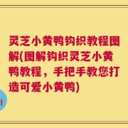灵芝小黄鸭钩织教程图解(图解钩织灵芝小黄鸭教程，手把手教您打造可爱小黄鸭)