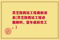灵芝路西延工程最新消息(灵芝路西延工程进展顺利，望年底前完工。)