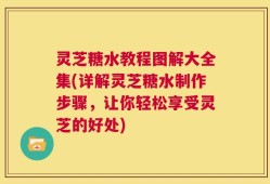 灵芝糖水教程图解大全集(详解灵芝糖水制作步骤，让你轻松享受灵芝的好处)