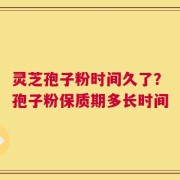 灵芝孢子粉时间久了？孢子粉保质期多长时间