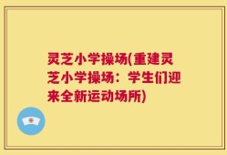 灵芝小学操场(重建灵芝小学操场：学生们迎来全新运动场所)