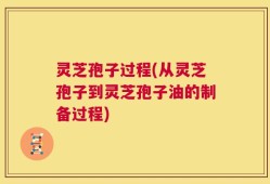 灵芝孢子过程(从灵芝孢子到灵芝孢子油的制备过程)