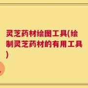 灵芝药材绘图工具(绘制灵芝药材的有用工具)