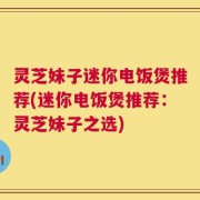 灵芝妹子迷你电饭煲推荐(迷你电饭煲推荐：灵芝妹子之选)