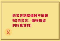 肉灵芝到底值钱不值钱呢(肉灵芝：值得投资的珍贵食材)