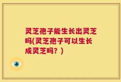 灵芝孢子能生长出灵芝吗(灵芝孢子可以生长成灵芝吗？)