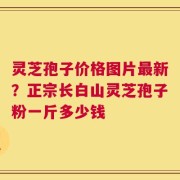 灵芝孢子价格图片最新？正宗长白山灵芝孢子粉一斤多少钱