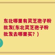 东北哪里有灵芝孢子粉批发(东北灵芝孢子粉批发去哪里买？)
