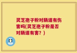 灵芝孢子粉对肠道有伤害吗(灵芝孢子粉是否对肠道有害？)