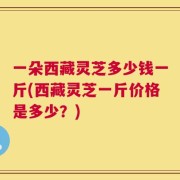 一朵西藏灵芝多少钱一斤(西藏灵芝一斤价格是多少？)