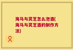 海马与灵芝怎么泡酒(海马与灵芝酒的制作方法)