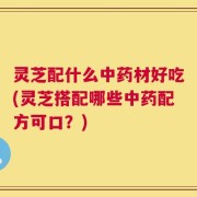 灵芝配什么中药材好吃(灵芝搭配哪些中药配方可口？)