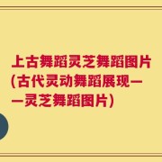 上古舞蹈灵芝舞蹈图片(古代灵动舞蹈展现——灵芝舞蹈图片)