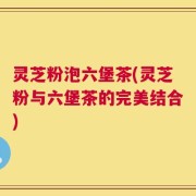 灵芝粉泡六堡茶(灵芝粉与六堡茶的完美结合)