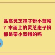 品高灵芝孢子粉小蓝帽？市面上的灵芝孢子粉都是带小蓝帽的吗