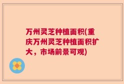 万州灵芝种植面积(重庆万州灵芝种植面积扩大，市场前景可观)