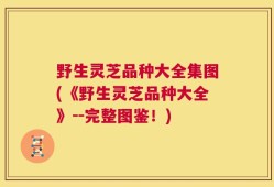 野生灵芝品种大全集图(《野生灵芝品种大全》--完整图鉴！)