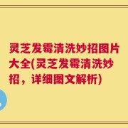 灵芝发霉清洗妙招图片大全(灵芝发霉清洗妙招，详细图文解析)