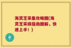 海灵芝采集攻略图(海灵芝采摘指南图解，快速上手！)