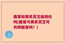 鹿茸和黄芪灵芝能同吃吗(鹿茸与黄芪灵芝可共同服用吗？)