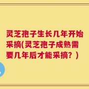 灵芝孢子生长几年开始采摘(灵芝孢子成熟需要几年后才能采摘？)
