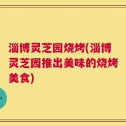 淄博灵芝园烧烤(淄博灵芝园推出美味的烧烤美食)