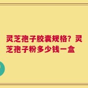 灵芝孢子胶囊规格？灵芝孢子粉多少钱一盒
