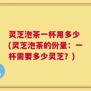 灵芝泡茶一杯用多少 (灵芝泡茶的份量：一杯需要多少灵芝？)